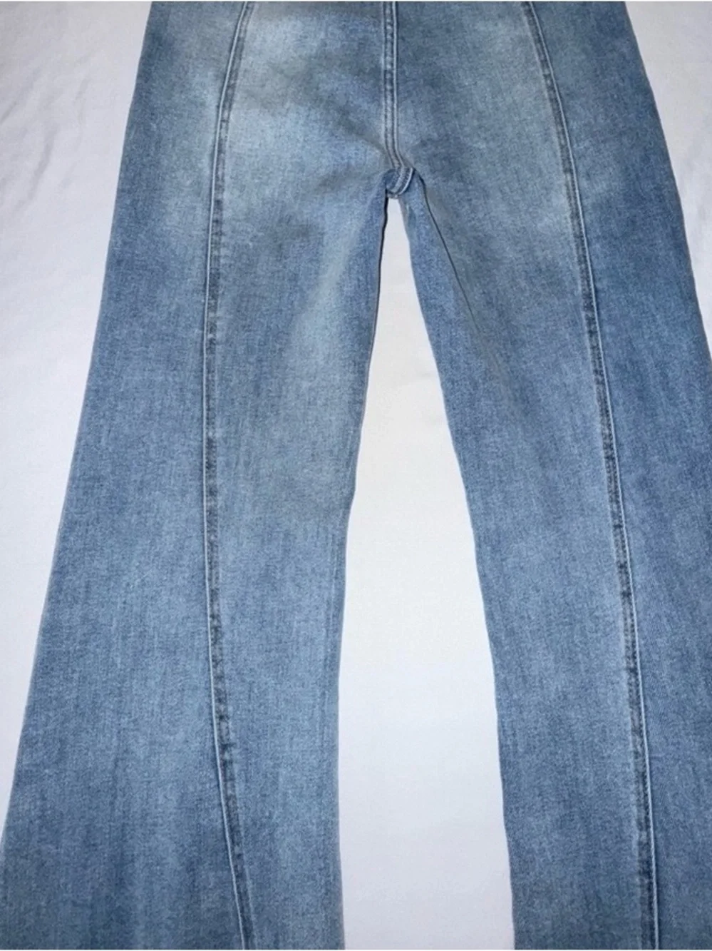 Vintage Light Wash Blue Denim Jeans